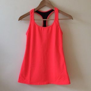 Heidi Klum for New Balance Neon Workout Tank